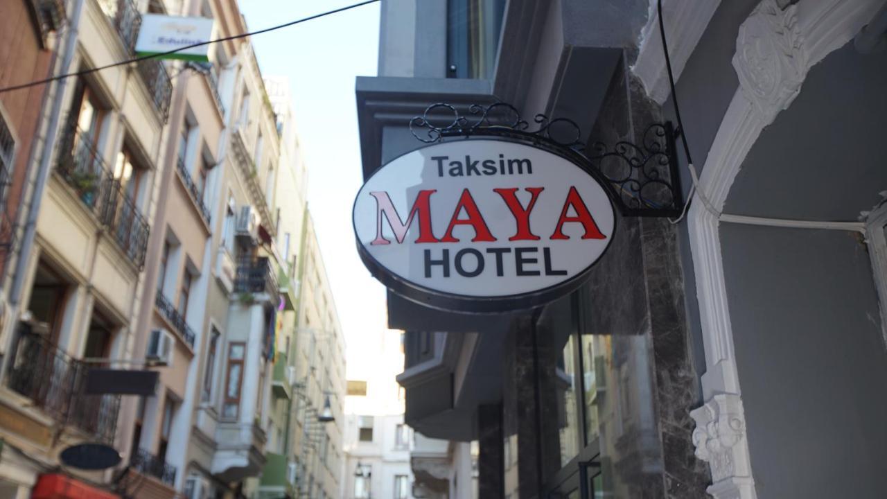 Taksim Maya Hotel Estambul Exterior foto