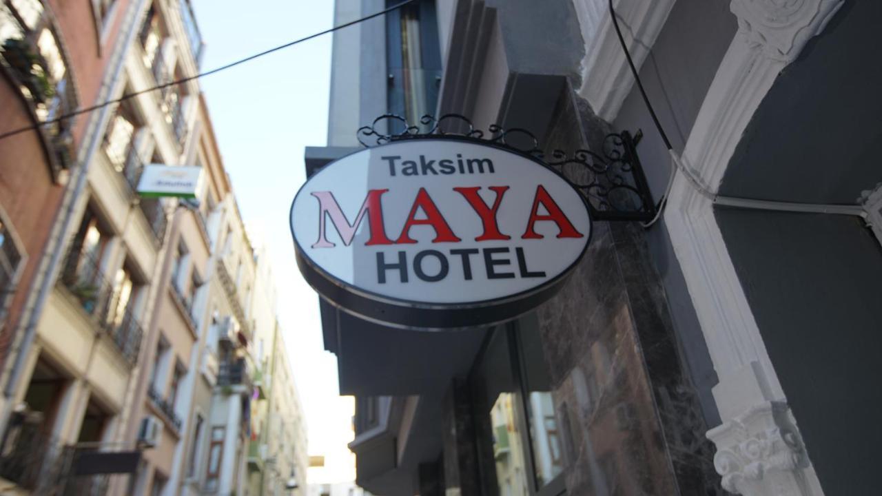 Taksim Maya Hotel Estambul Exterior foto